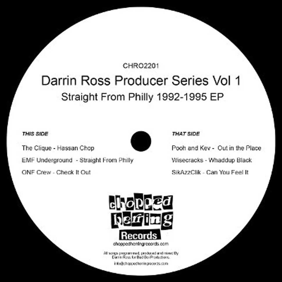 V.A. - Darrin Ross Producer Series Vol 1 (Straight From Philly 1992-1995 EP)