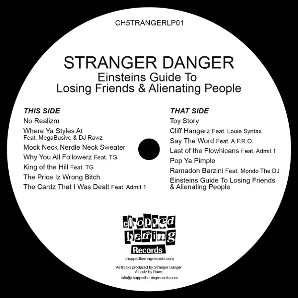 Strang3r Danger - Einstein's Guide To Losing Friends & Alienating People