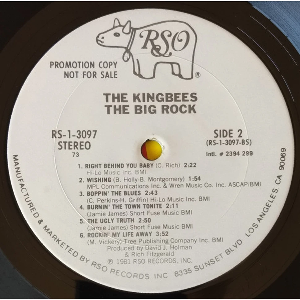 The Kingbees - The Big Rock