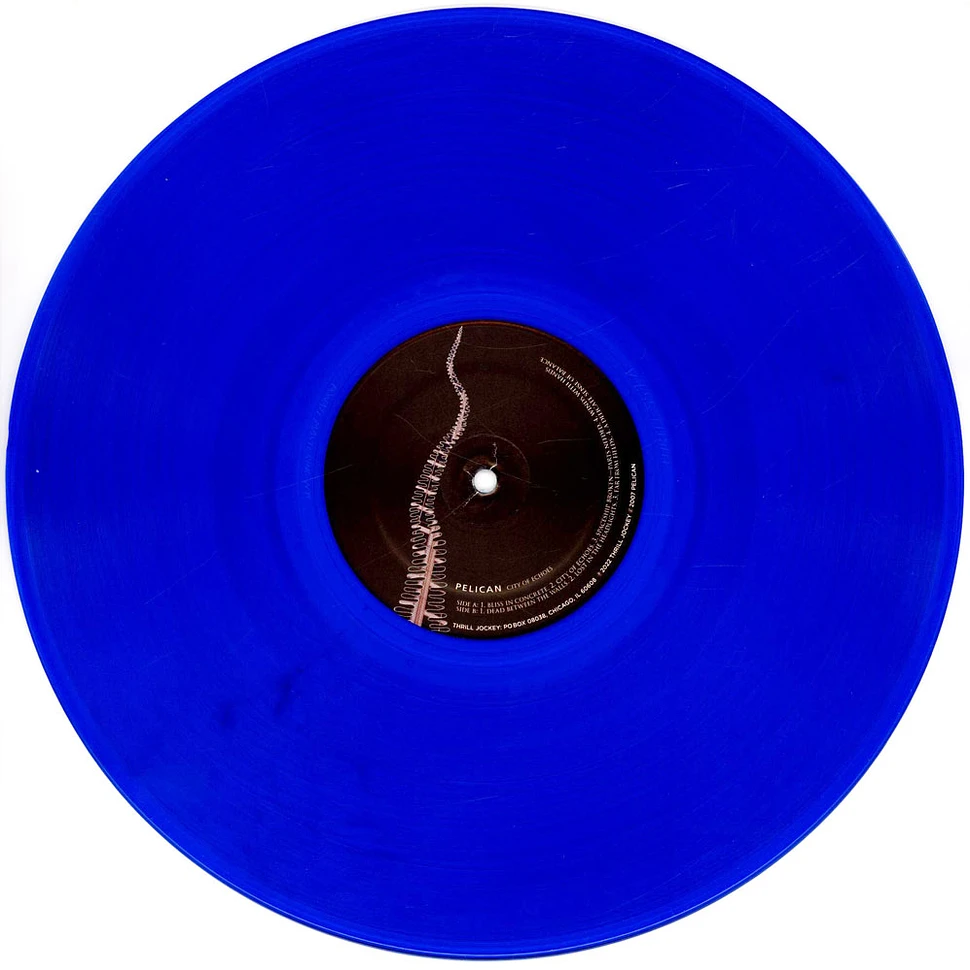 Pelican - City Of Echoes Transculent Blue Vinyl Edition