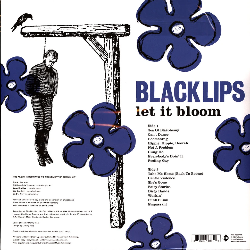 Black Lips - Let It Bloom Black Vinyl Edition