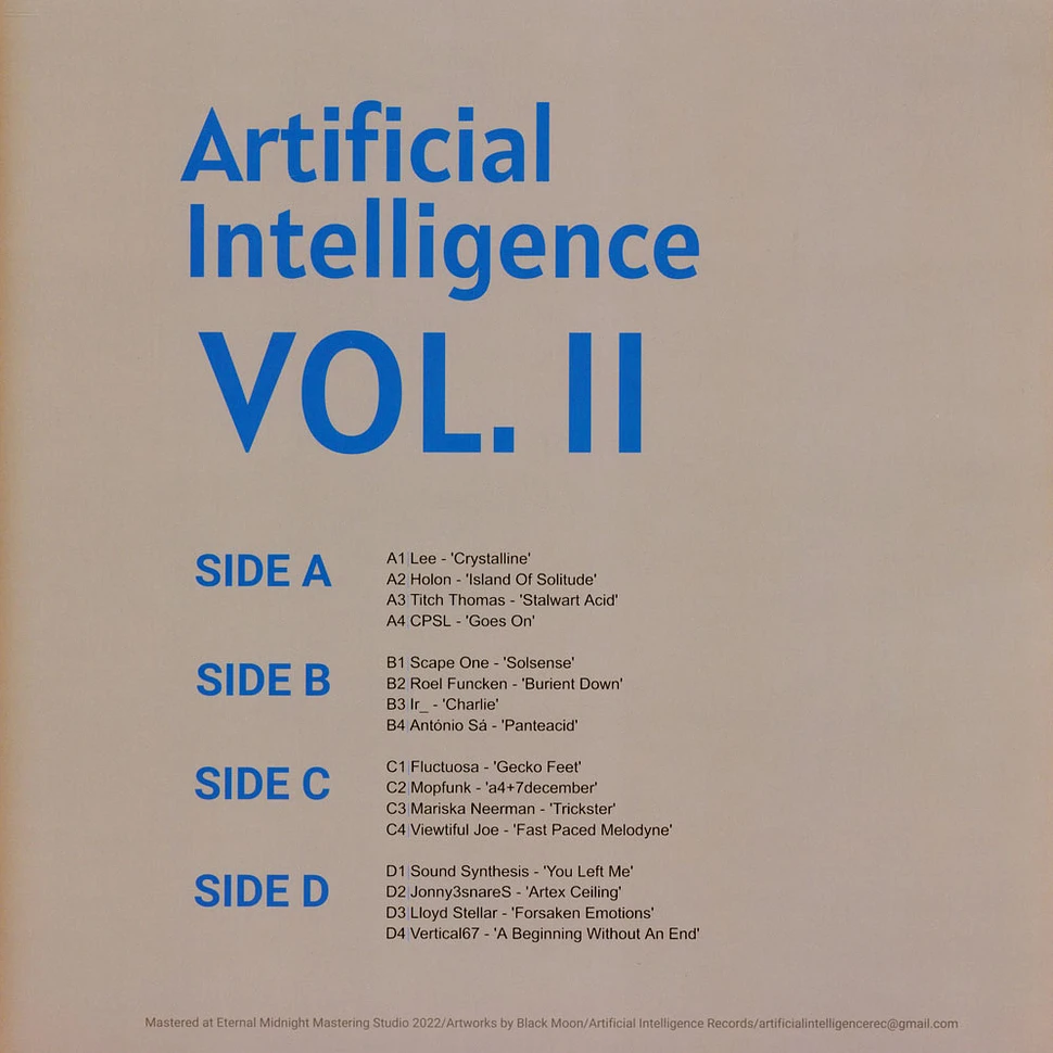 V.A. - Artificial Intelligence Volume 2