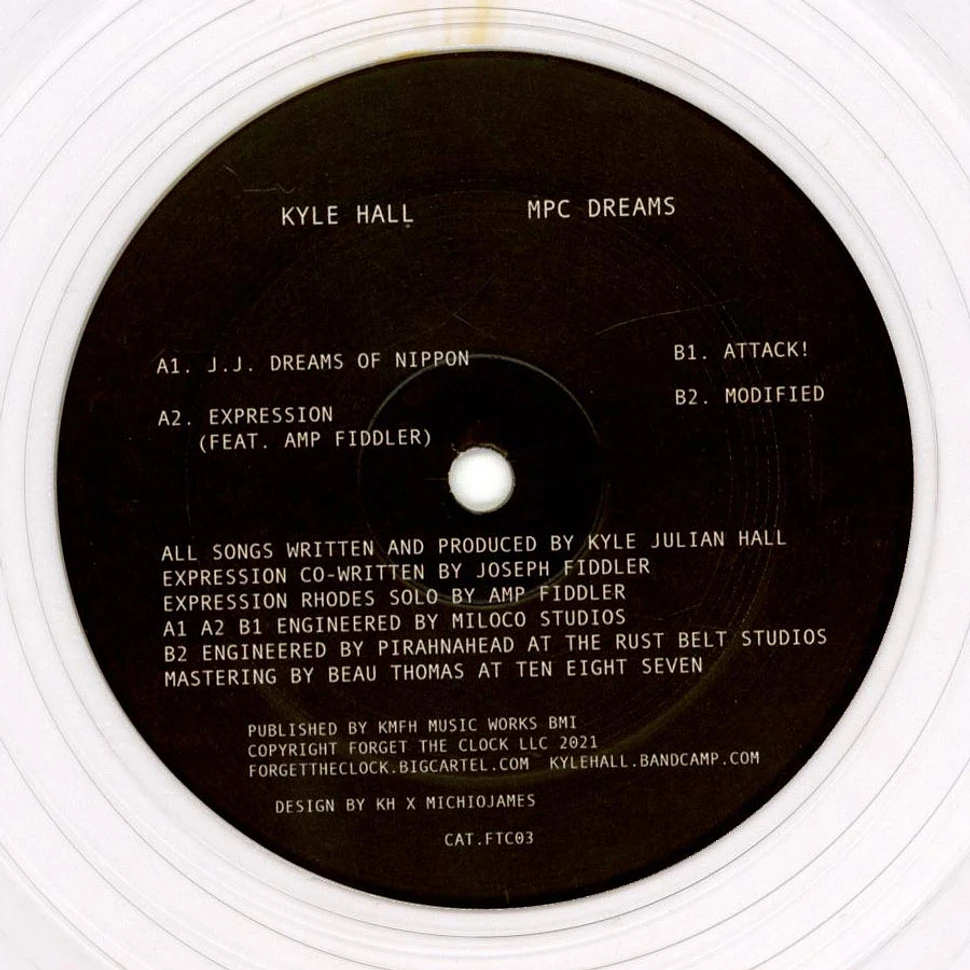 Kyle Hall - Mpc Dreams Clear Vinyl Edition