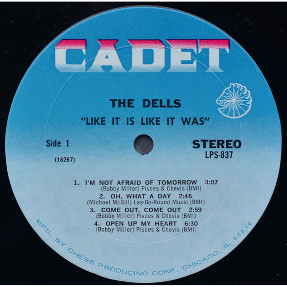 The Dells - Like It Is Like It Was