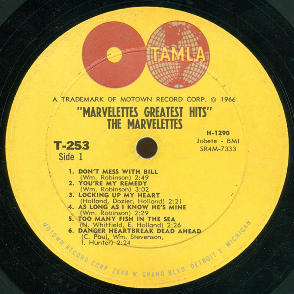 The Marvelettes - Greatest Hits