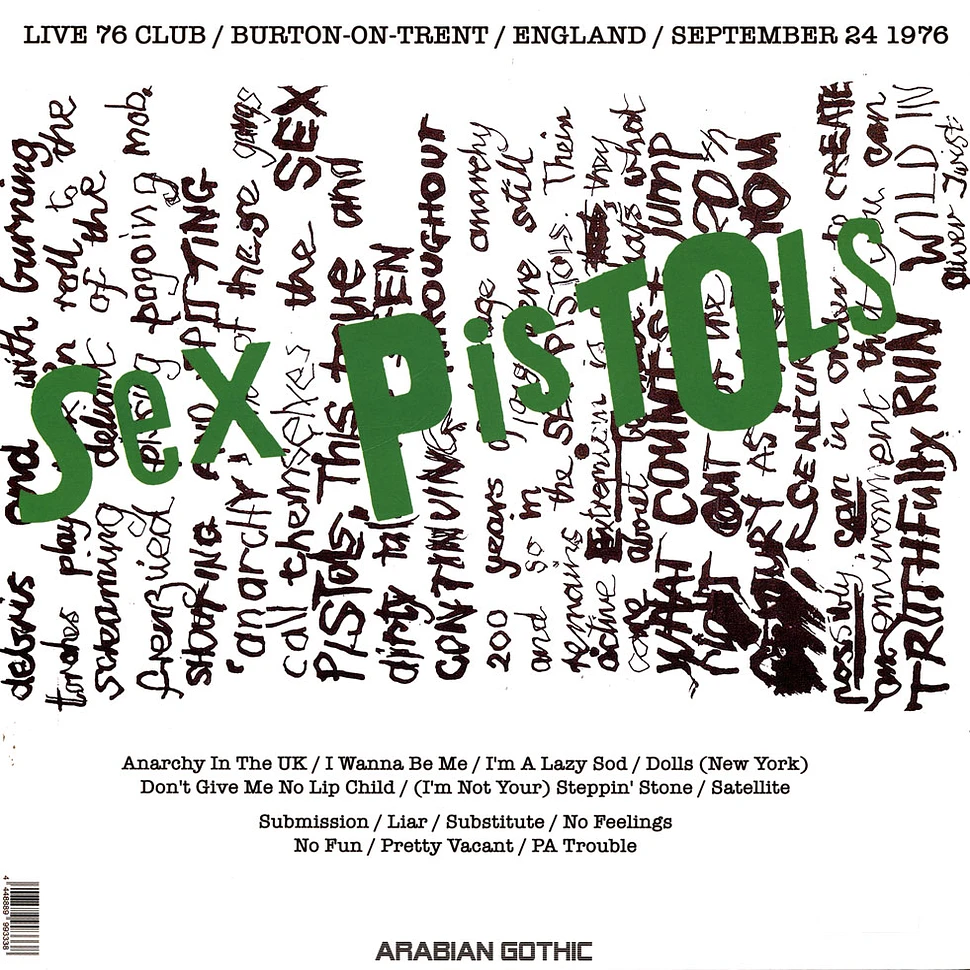 Sex Pistols - Rotten Razored White Vinyl Edition