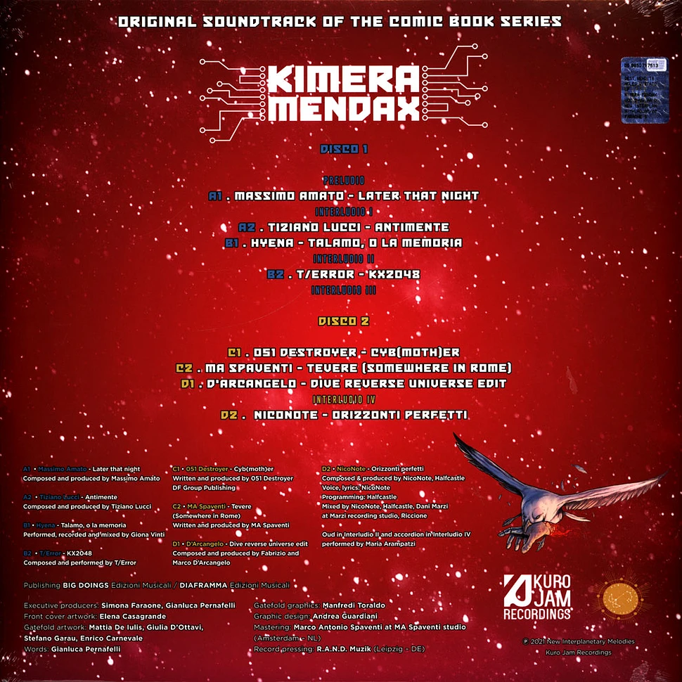 V.A. - Kimera Mendax Volume 2 Clear Blue Vinyl Edtion