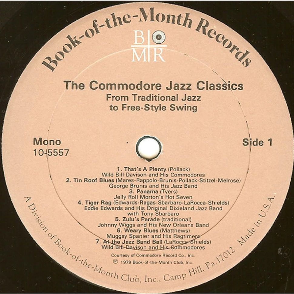 V.A. - The Commodore Jazz Classics
