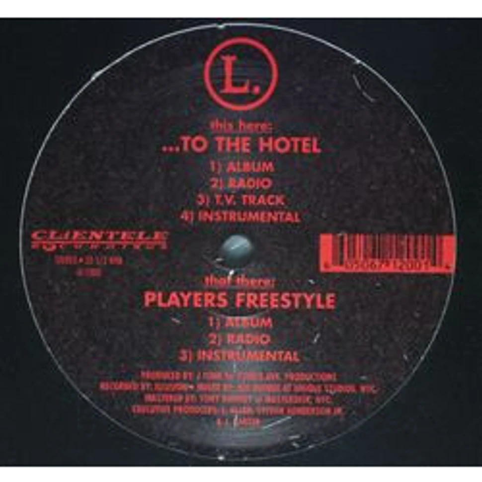 L. - To The Hotel / Players Freestylevinyl
