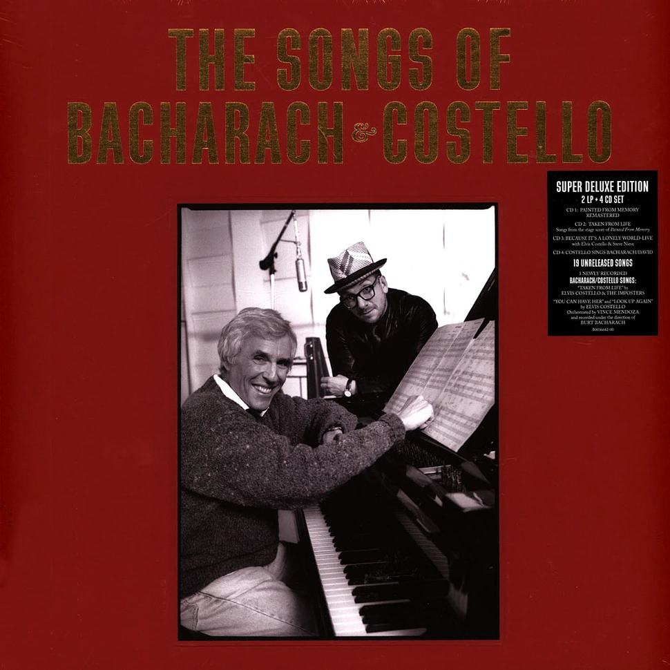Elvis Costello & Burt Bacharach - The Songs Of Bacharach & Costello Sx 4