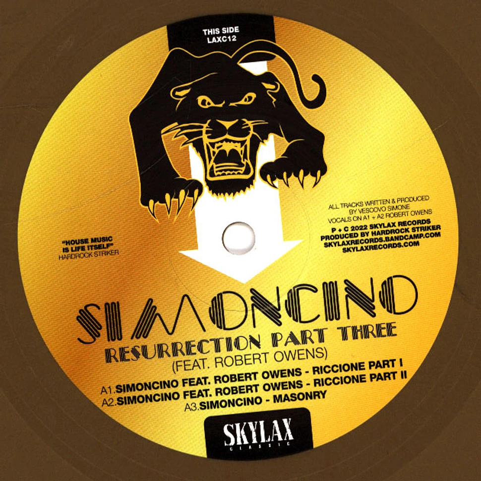 Simoncino - Resurrection Part III Feat. Robert Owens