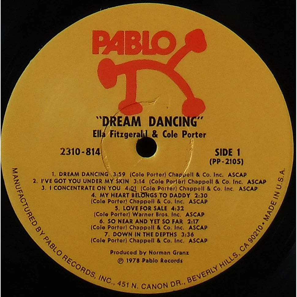 Ella Fitzgerald & Cole Porter - Dream Dancing