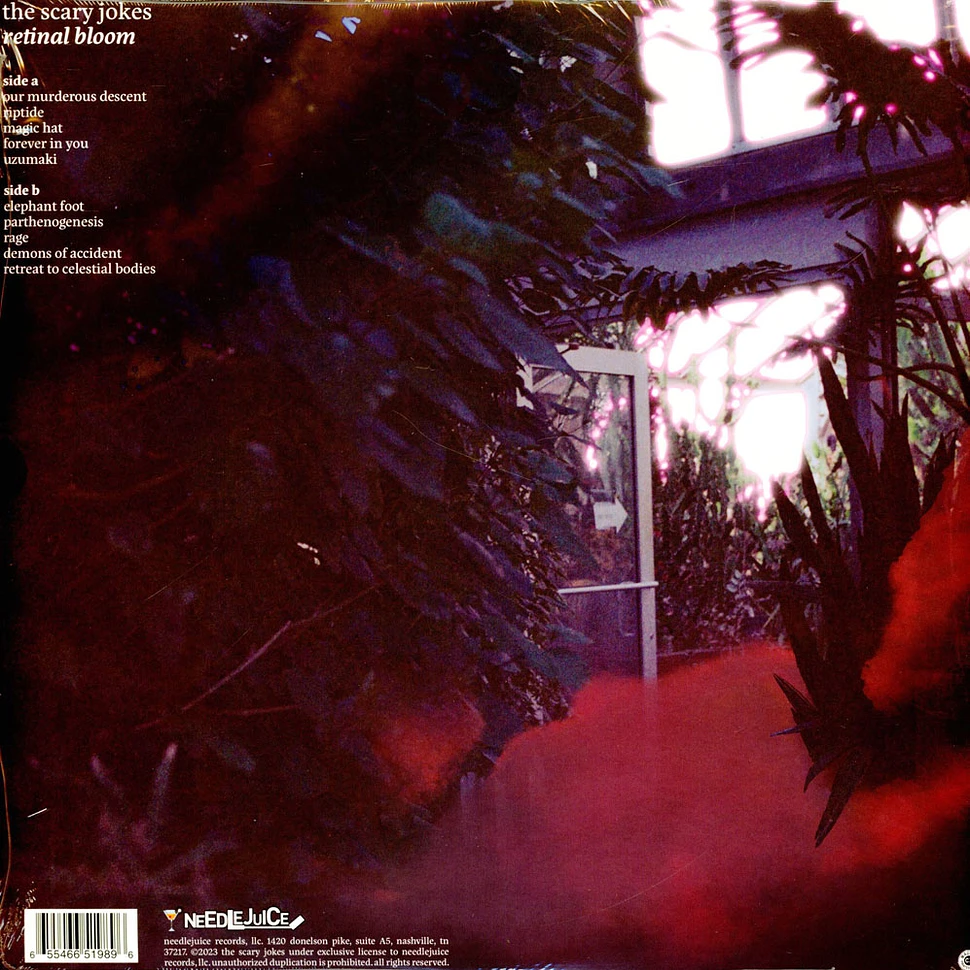The Scary Jokes - Retinal Bloom Pinwheel W/ Splatter Vinyl Edition