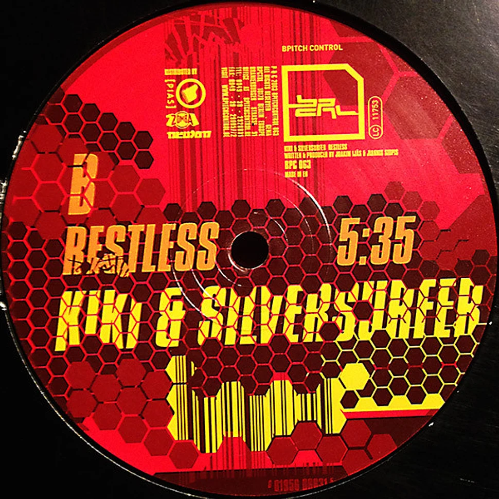 Kiki & Silversurfer - Restless - Vinyl 12 - 2003 - DE - Original