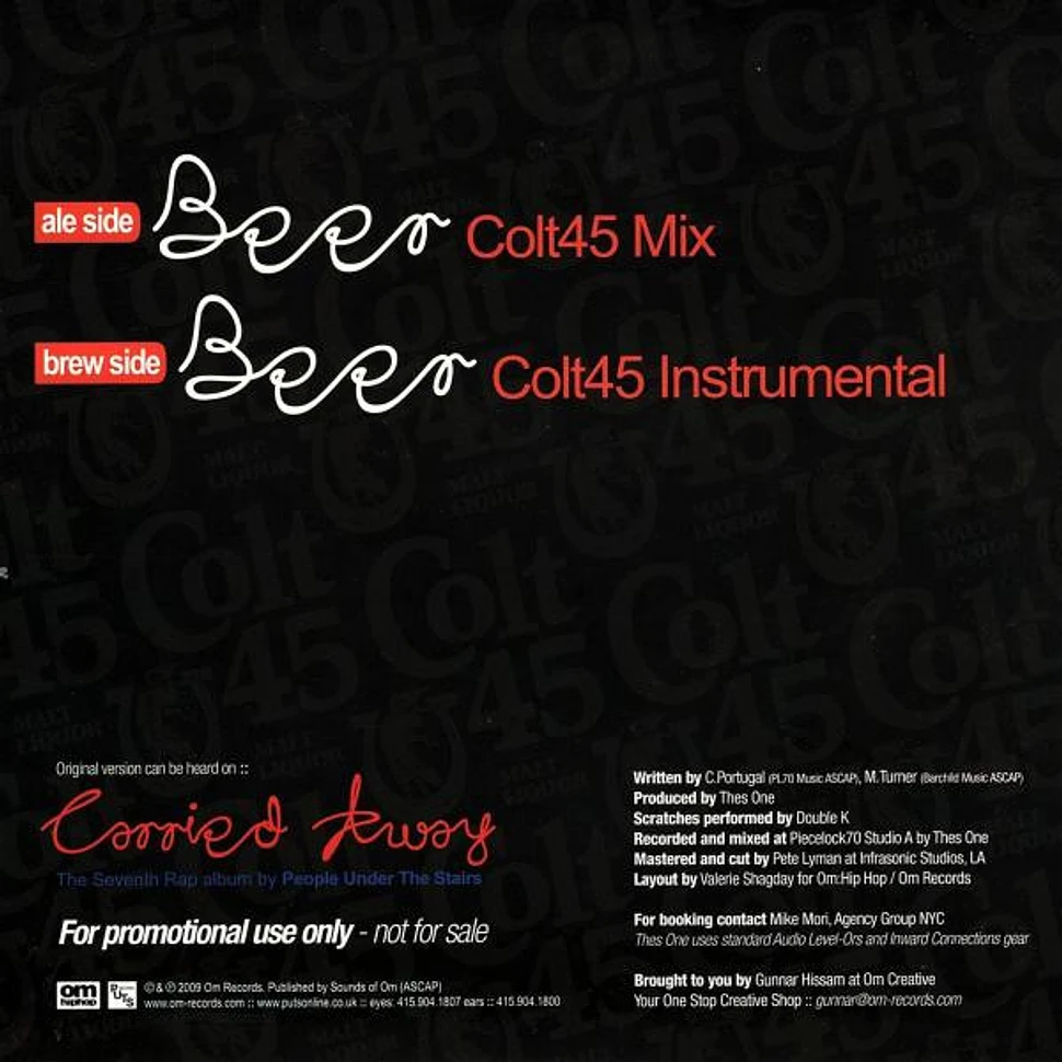 People Under The Stairs - Beer (Colt45 Mix)