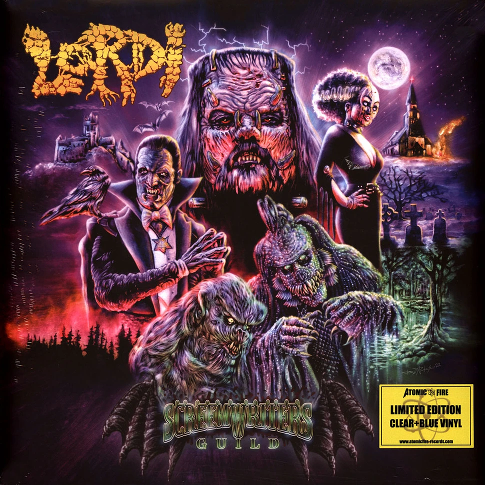 Lordi - Screem Writers Guildtransparentblue Marbled In G