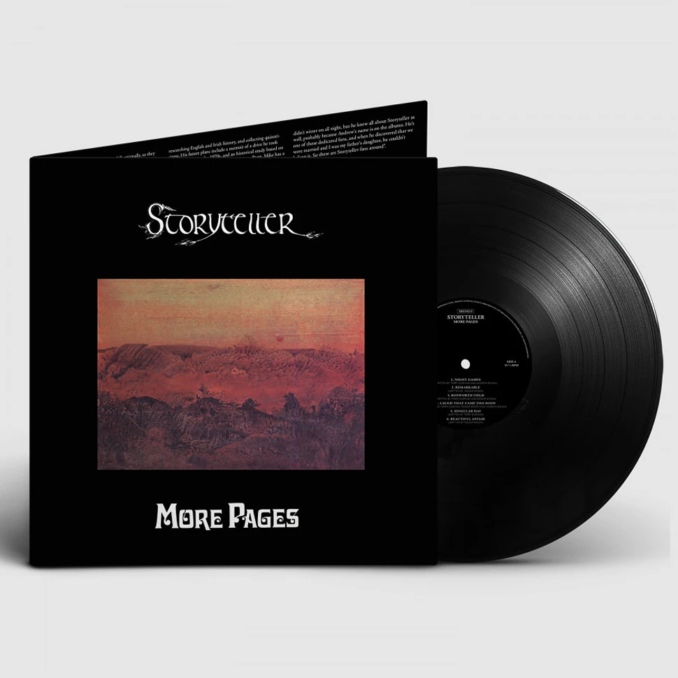 Storyteller - More Pages Black Vinyl Edition