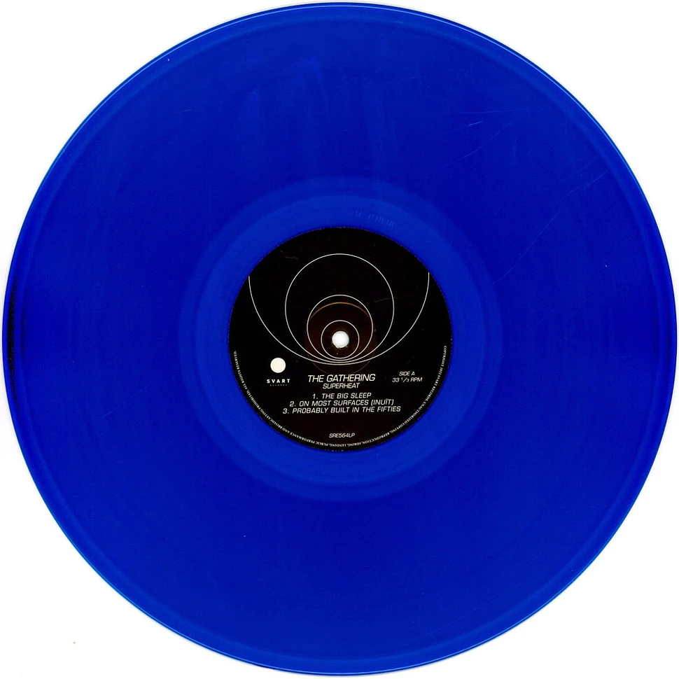 The Gathering - Superheat - A Live Album Blue Vinyl Edtion
