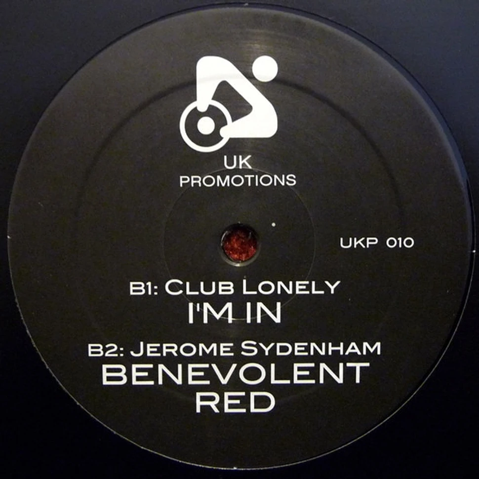 Iroko / Jerome Sydenham / Club Lonely - Feel It / I'm In / Benevolent Red