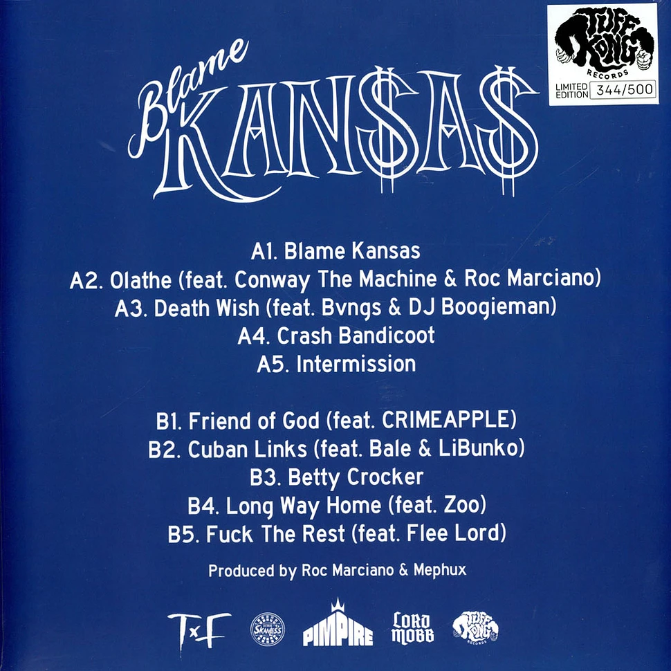 T.F - Blame Kansas