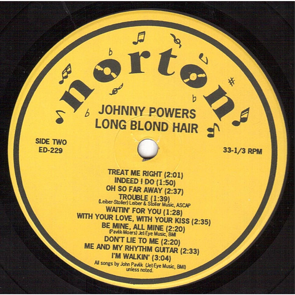 Johnny Powers - Long Blond Hair