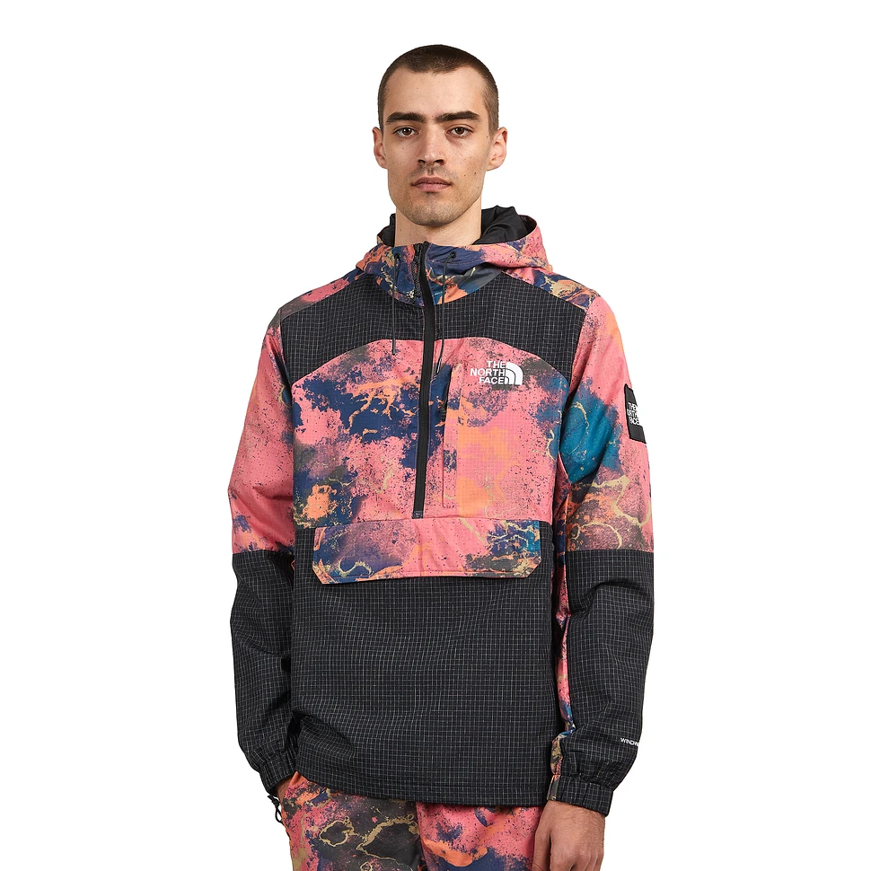 Face (Cosmo Distort Tnf | - The Convin Anorak Print) HHV Pink North AOP