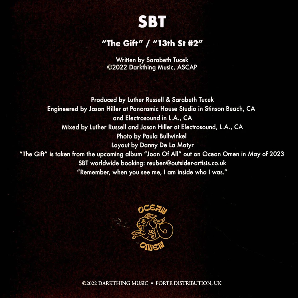 SBT (Sarabeth Tucek) - The Gift