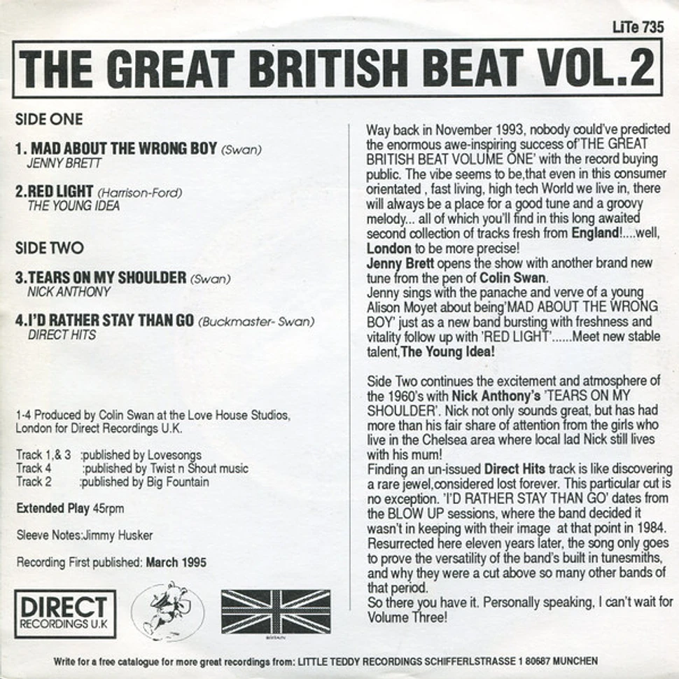 V.A. - The Great British Beat - Volume Two