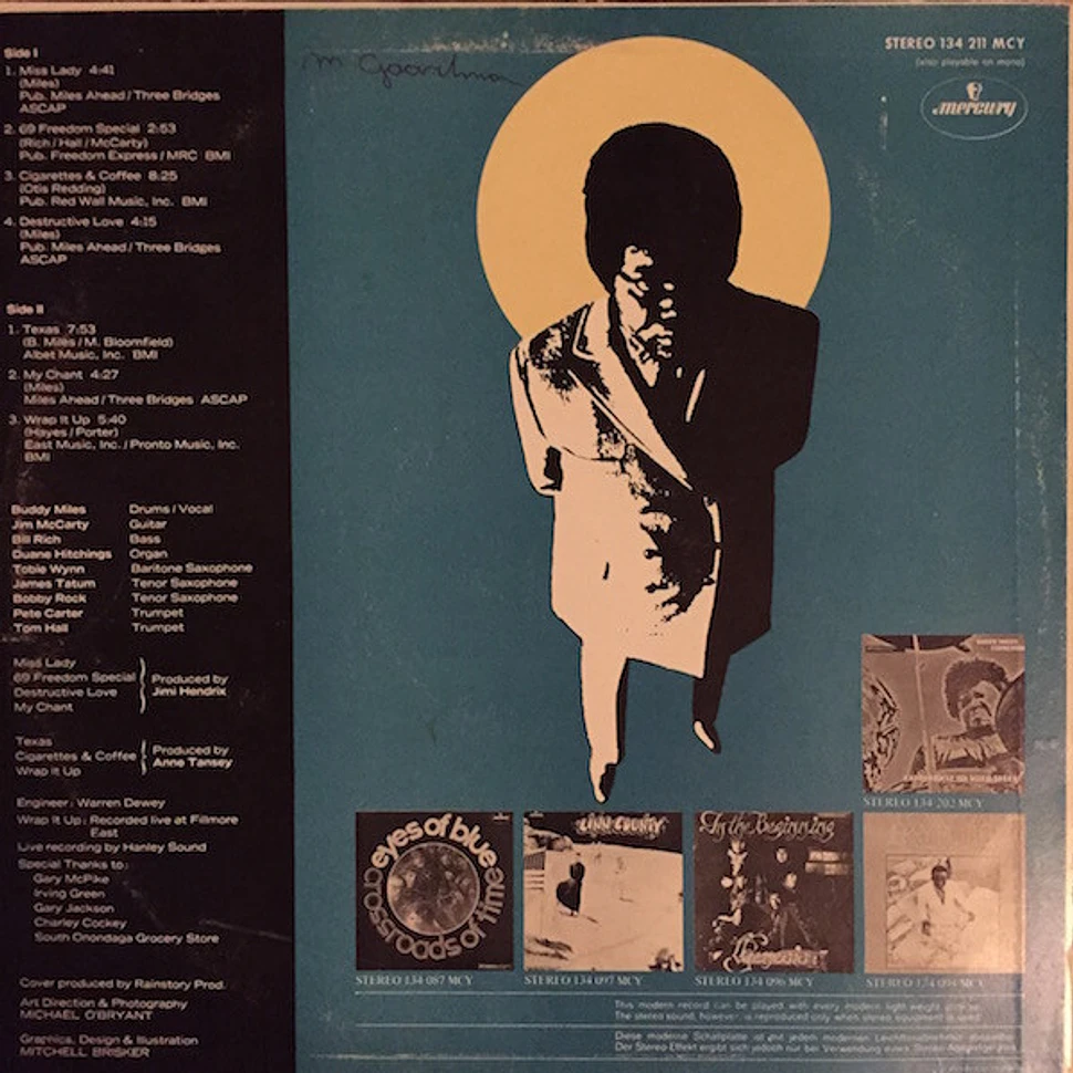 Buddy Miles Express - Electric Church