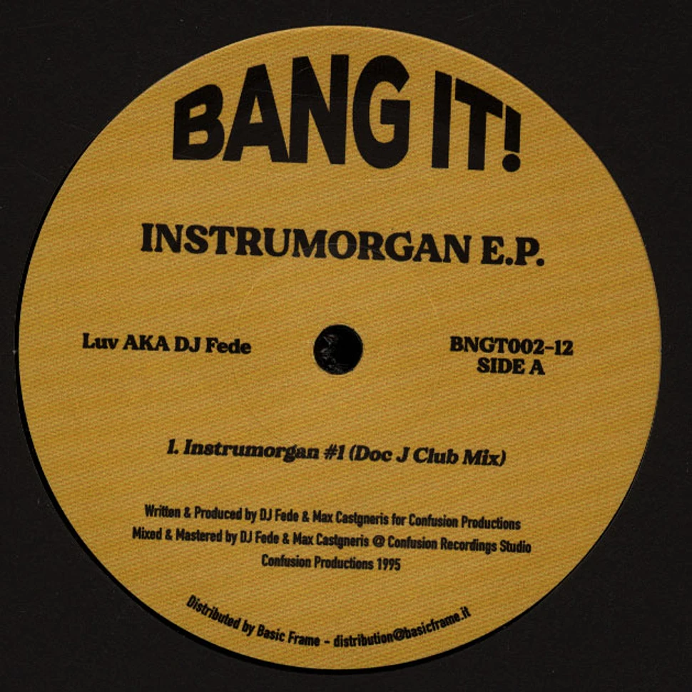 Luv (DJ Fede Feat. Robert O.) - Instrumorgan EP