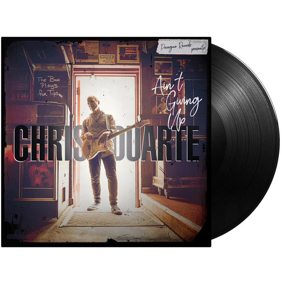 Chris Duarte - Ain't Giving Up Black Vinyl Edition