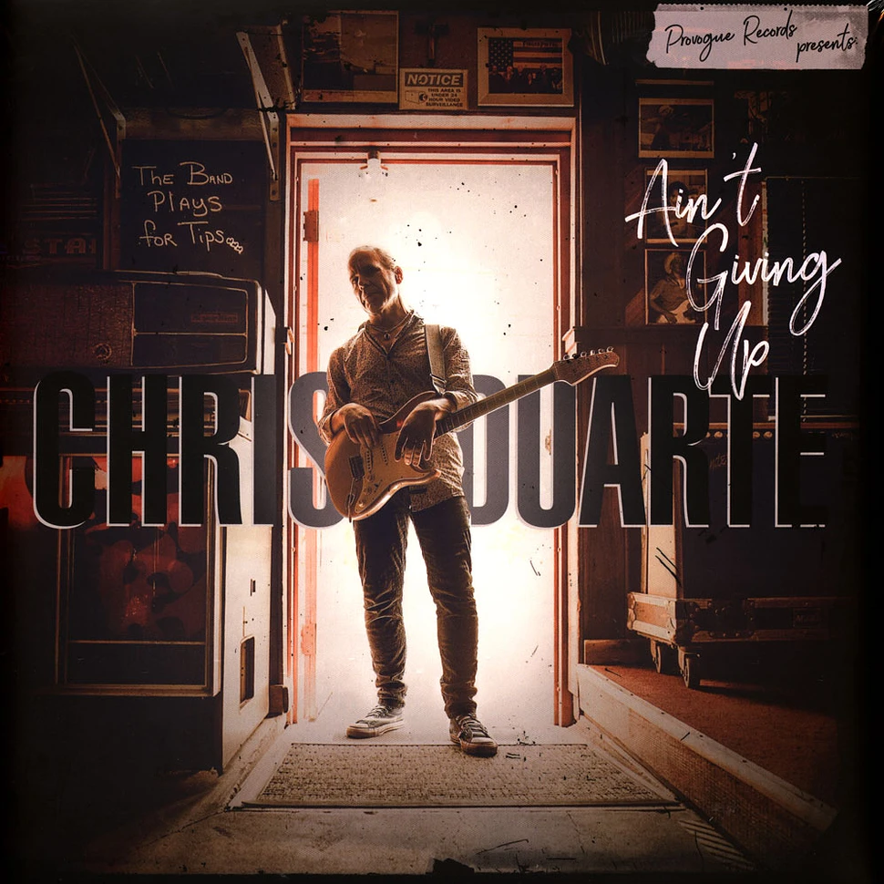 Chris Duarte - Ain't Giving Up Black Vinyl Edition