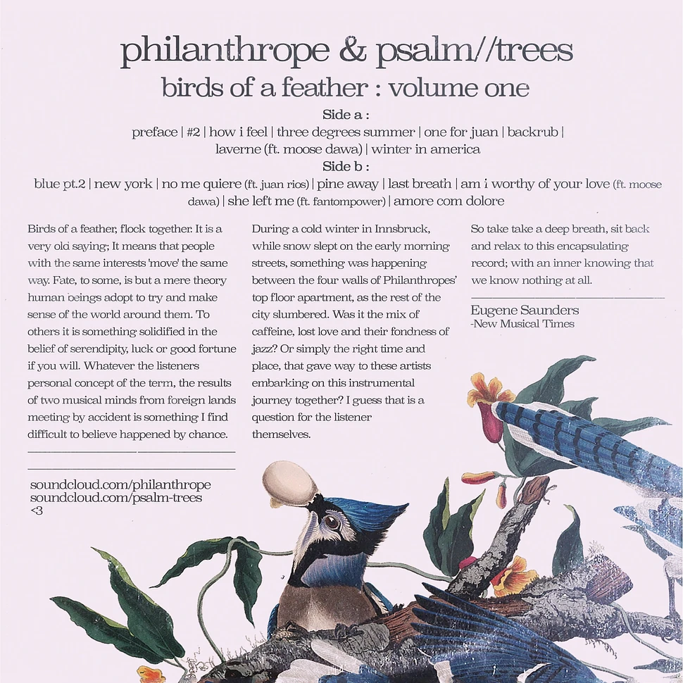 Philanthrope & Psalm Trees - Birds Of A Feather Volume 1