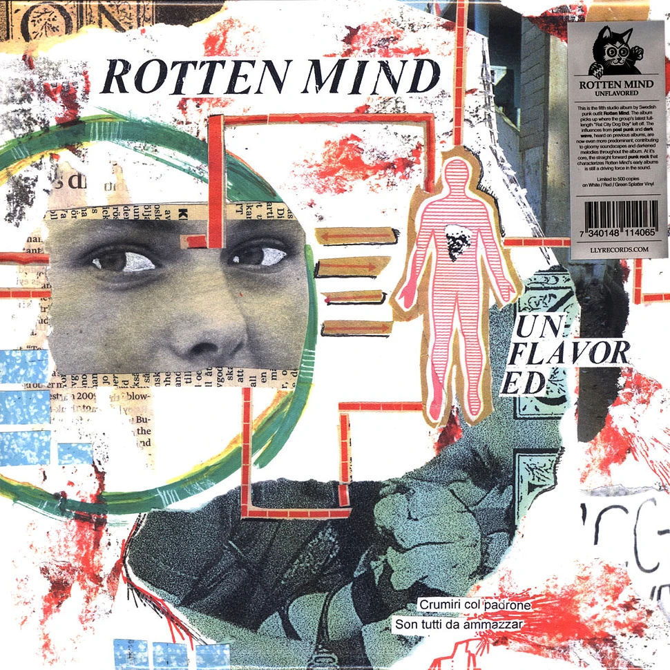 Rotten Mind - Unflavored Multicolored Splatter Vinyl Edition
