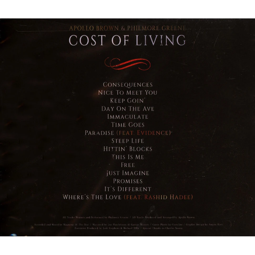 Apollo Brown & Philmore Greene - Cost Of Living