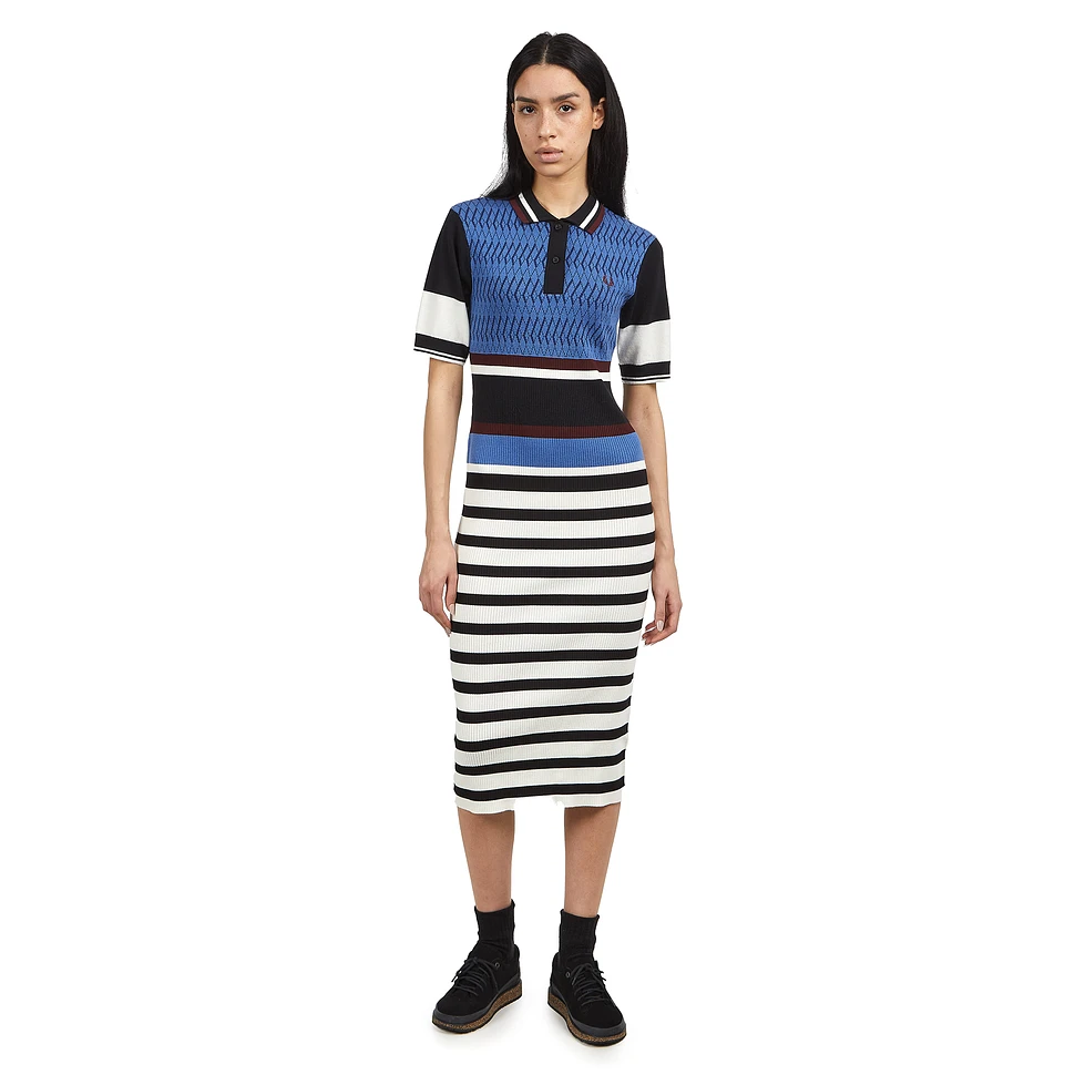 Fred Perry - Jacquard Knitted Stripe Dress