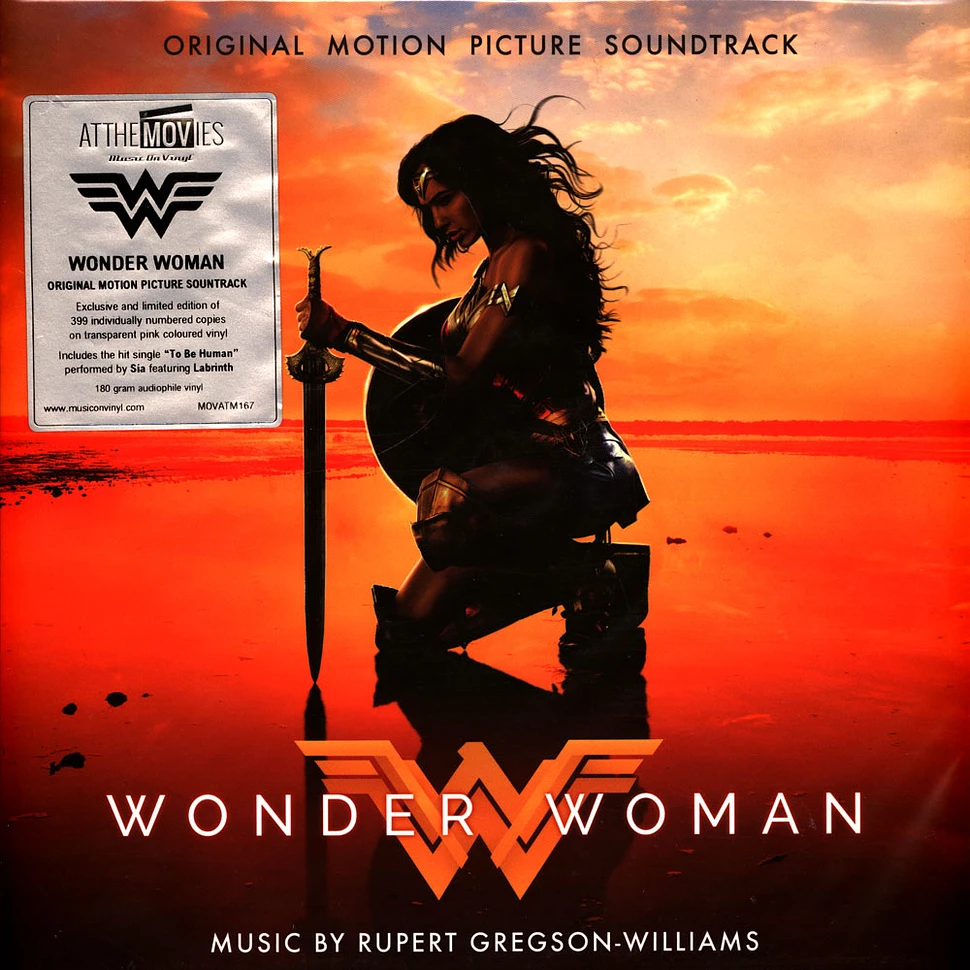 Rupert Gregson Williams Ost Wonder Woman Translucent Pink Vinyl Edition Vinyl 2lp 2022 