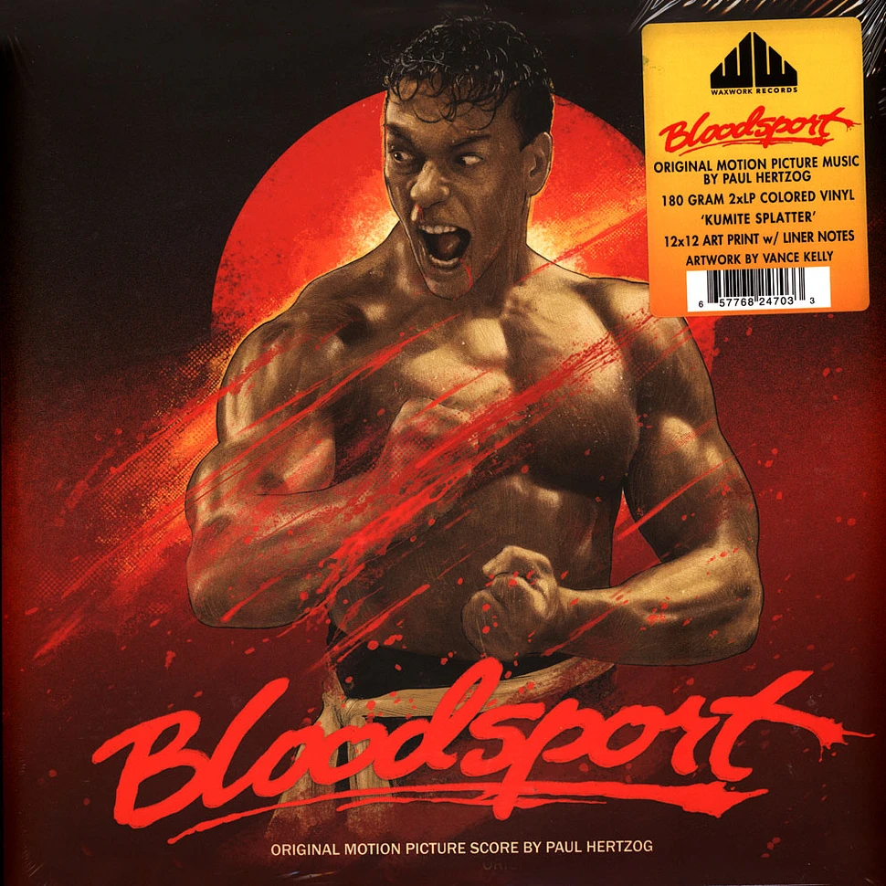 Paul Hertzog - OST Bloodsport Kumite Splatter Vinyl Edition
