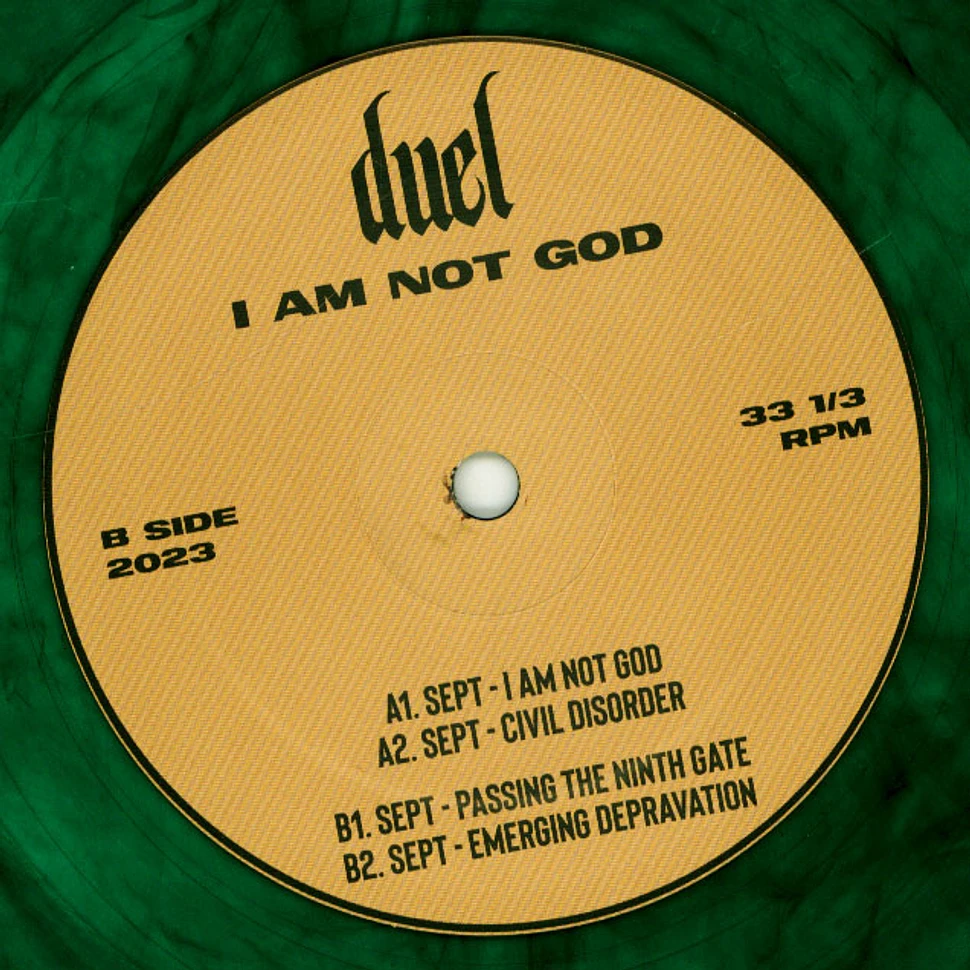 Sept - I Am Not God