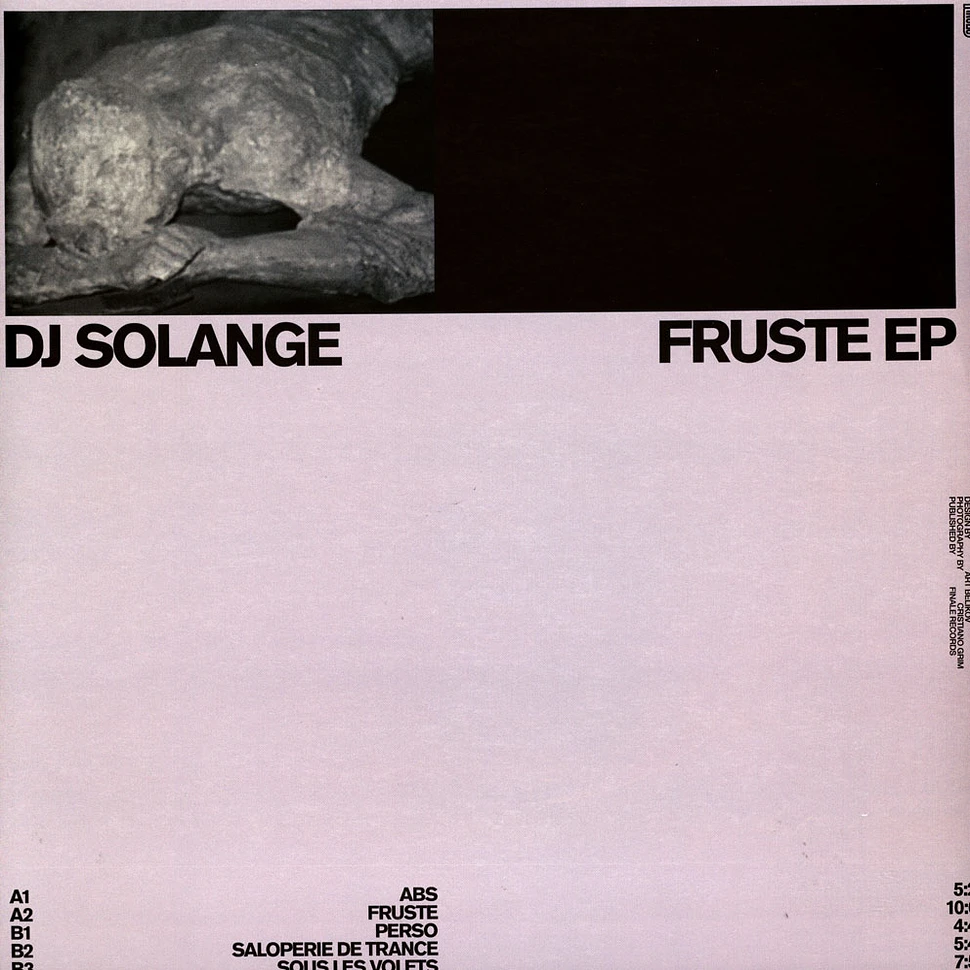 DJ Solange - Fruste EP