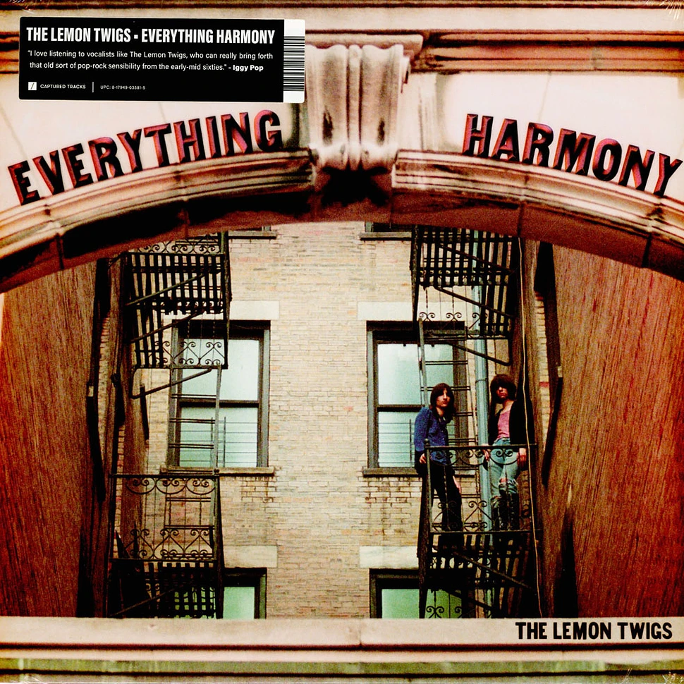 The Lemon Twigs - Everything Harmony Black Vinyl Edition