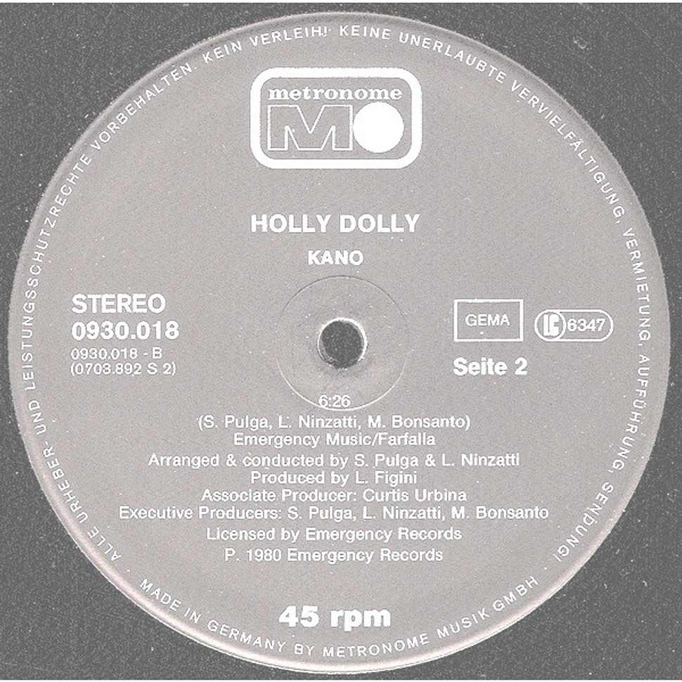 Kano - I'm Ready / Holly Dolly