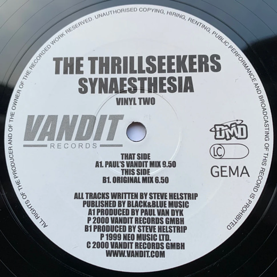 The Thrillseekers - Synaesthesia (Vinyl Two)