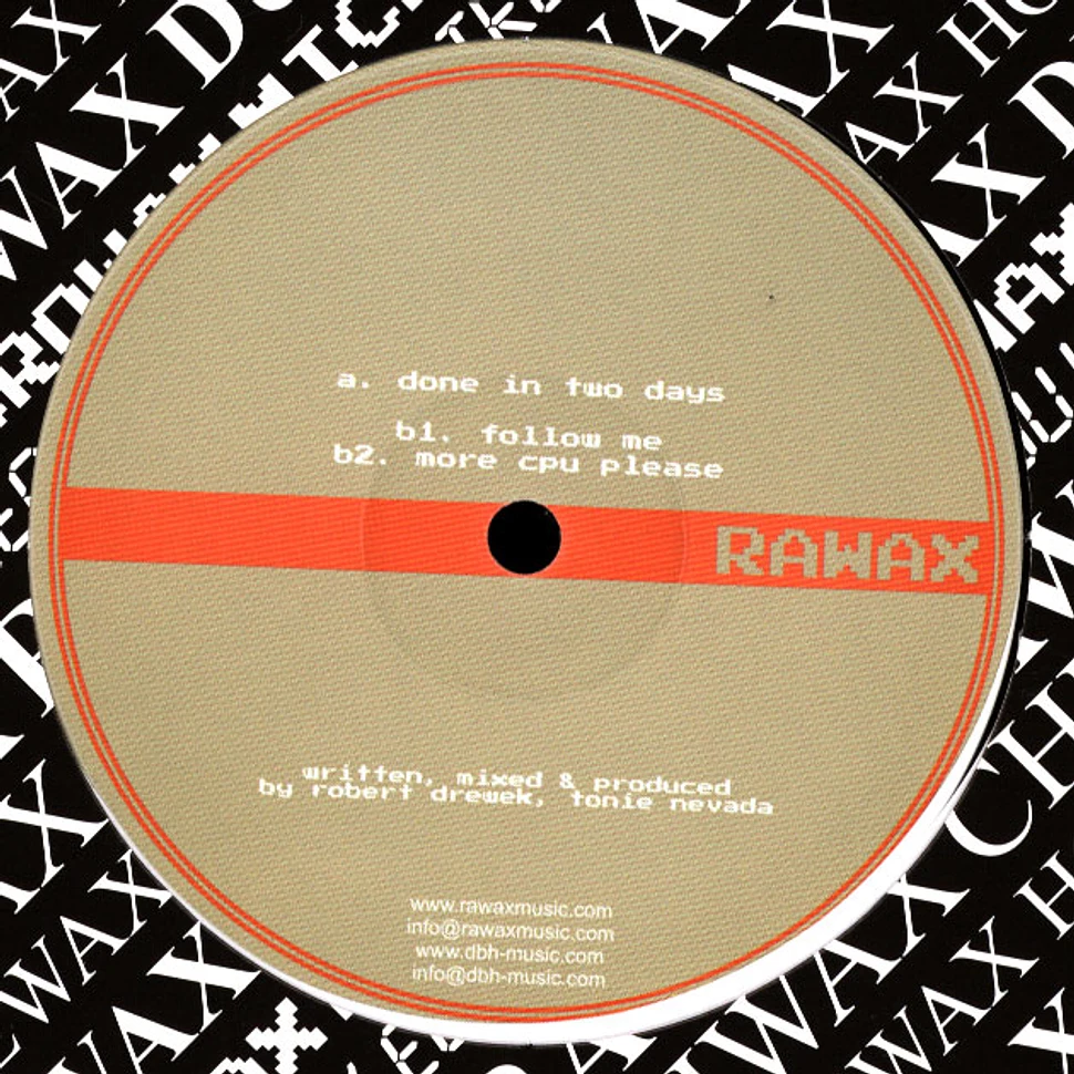 Robert Drewek Vs Tomie Nevada - Minimize The Maximum EP