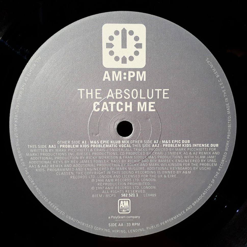 The Absolute - Catch Me (M&S Productions / The Problem Kids Mixes)