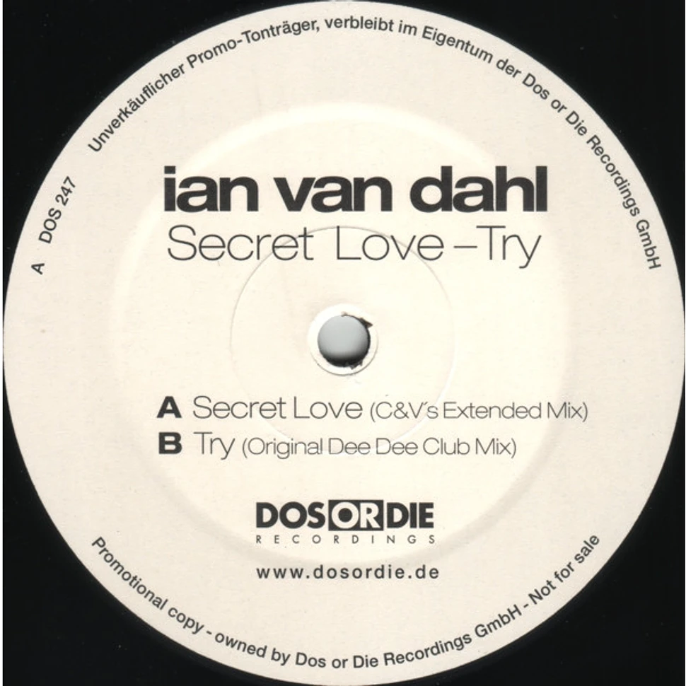 Ian Van Dahl - Secret Love - Try