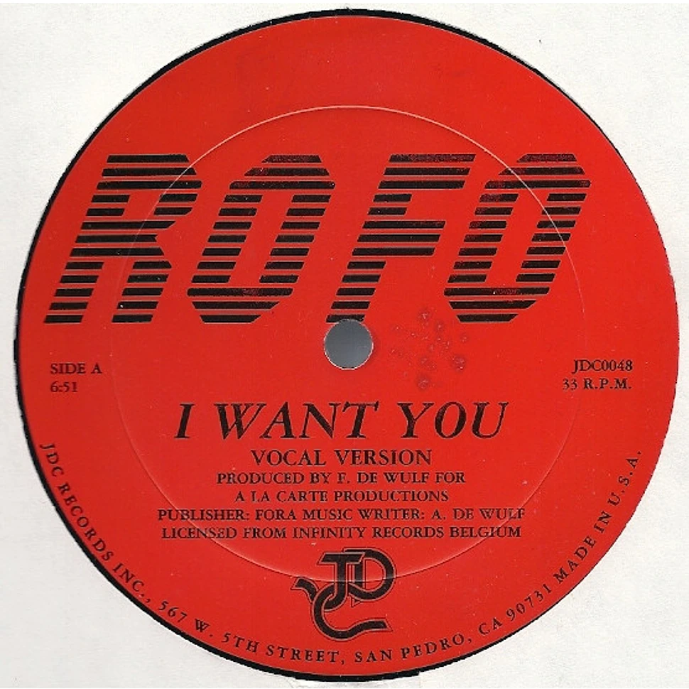 Rofo - I Want You