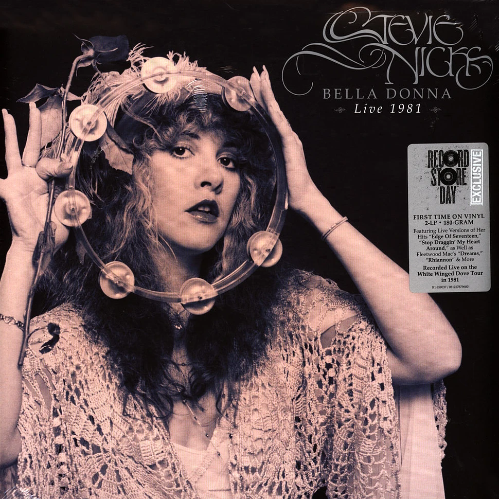 Stevie Nicks - Bella Donna Live 1981 Record Store Day 2023 Black Vinyl Edition