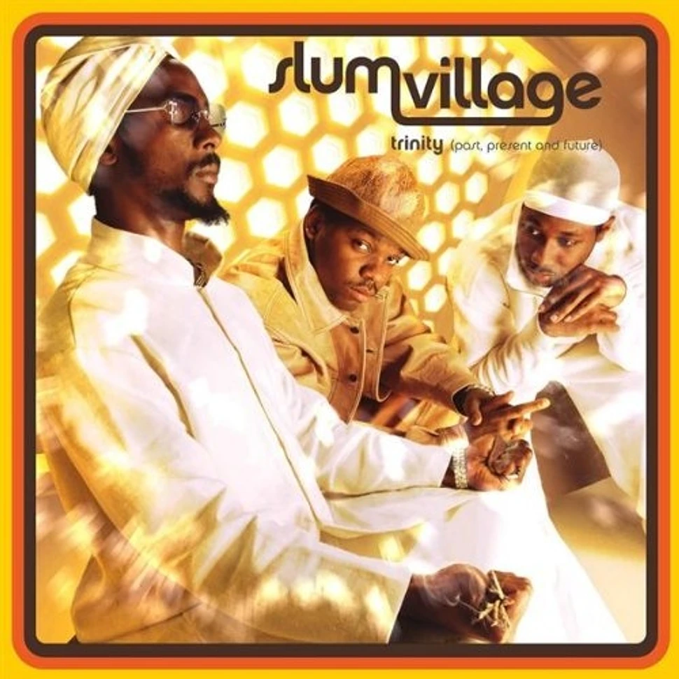 Slum Village - Trinity (Past, Present And Future) Record Store Day 2023 Canary Yellow & Tangerine Vinyl Edition