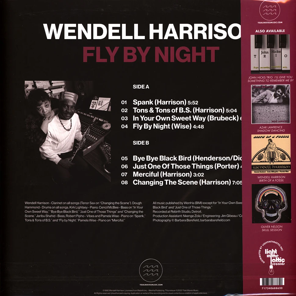 Wendell Harrison - Fly By Night Record Store Day 2023 Edition